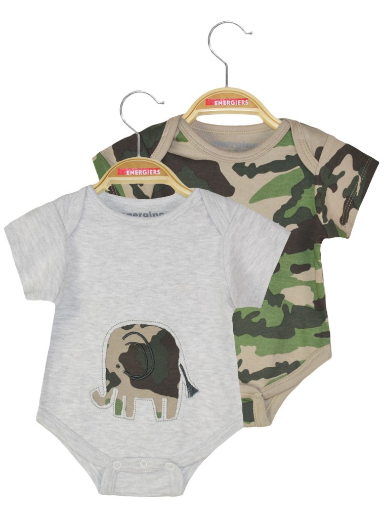 2 pcs set of body cotton with army print | ARMY
