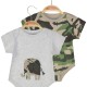 2 pcs set of body cotton with army print | ARMY