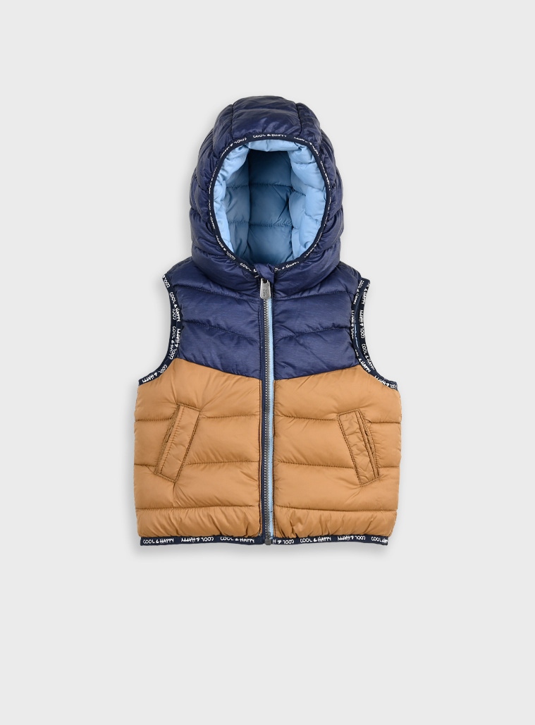 Baby Boy double face jacket.(0 -15 months) | BLUE