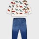 Baby 2 piece set for boy (3 - 18 months) | BLUE DENIM