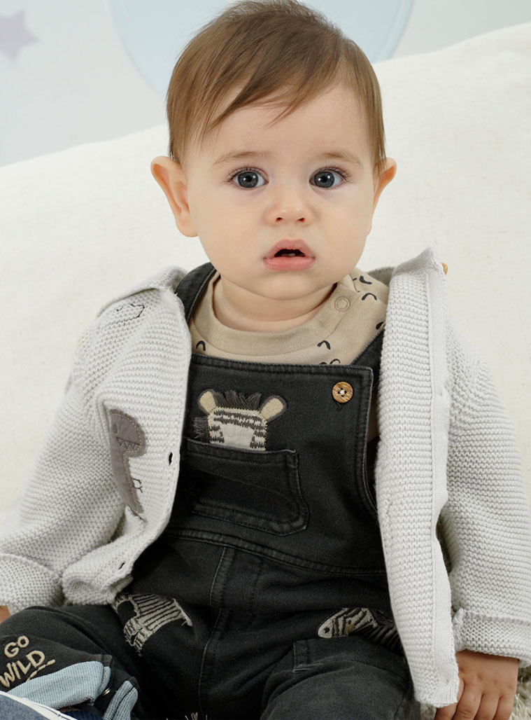 Baby knit cardigan for boy (3 - 18 months) | ICE Baby knit cardigan for boy (3 - 18 months) | ICE