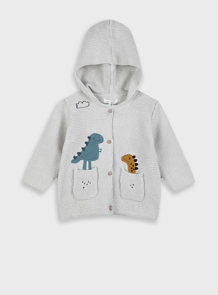 Baby knit cardigan for boy (3 - 18 months) | ICE