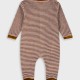 Baby velvet romper for boy (0 - 12 months) | MOCHA MOUSSE