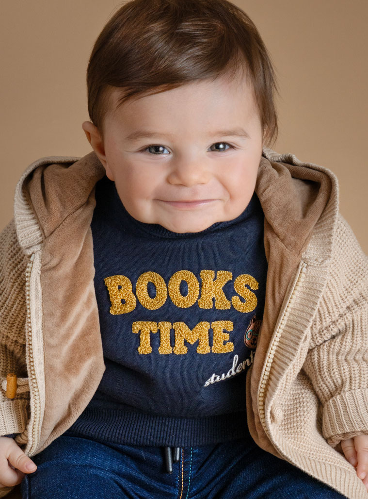 Baby knit cardigan | VANILLA