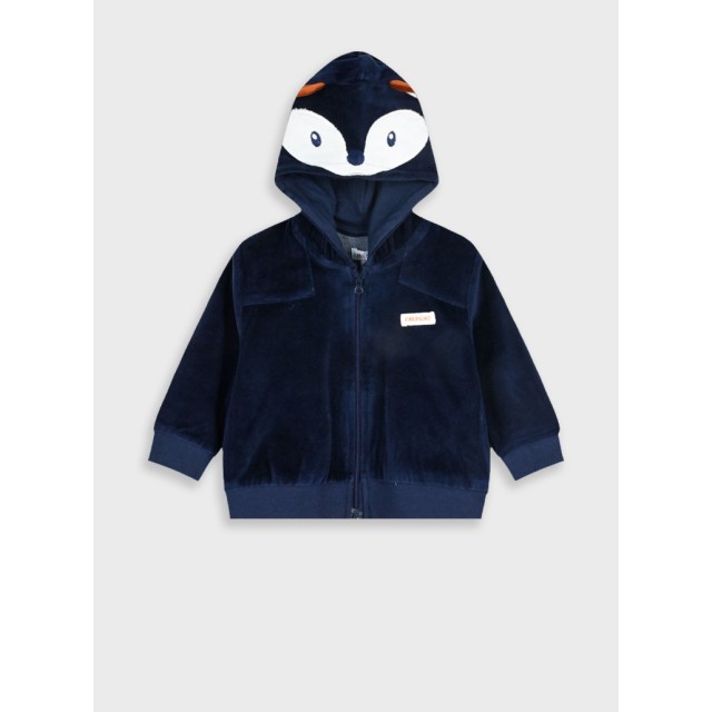 Βρεφική βελουτέ ζακέτα | ΜΑΡΕΝ