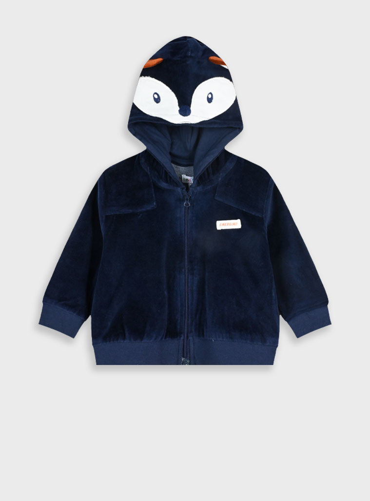 Βρεφική βελουτέ ζακέτα | ΜΑΡΕΝ