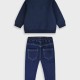 Βρεφικό σετ μπλούζα με τζην | ΜΠΛΕ ΤΖΗΝ