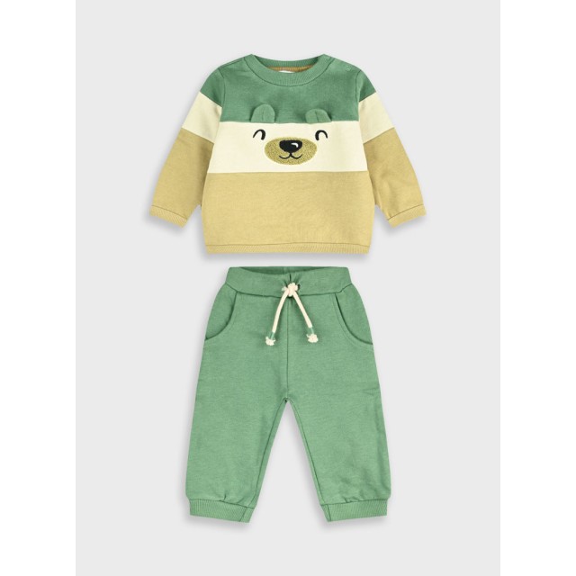 Βρεφική φούτερ φόρμα | ΠΡΑΣΙΝΟ ΤΗΣ ΕΡΗΜΟΥ