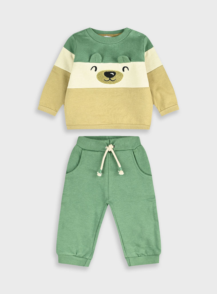 Βρεφική φούτερ φόρμα | ΠΡΑΣΙΝΟ ΤΗΣ ΕΡΗΜΟΥ