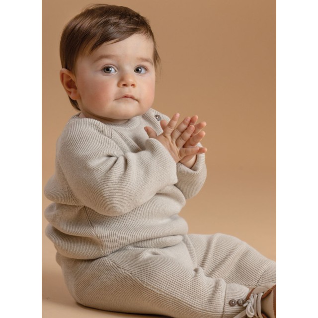 Baby knit set | BEIGE