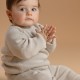 Baby knit set | BEIGE