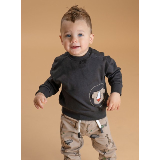 Baby fleece tracksuit | ALL OVER PRINT