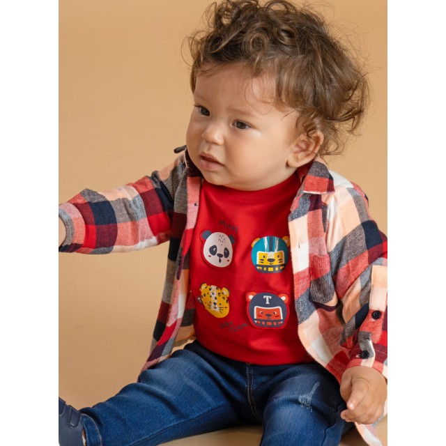 Baby 3 piece set | BLUE DENIM