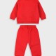 Baby fleece tracksuit | RED