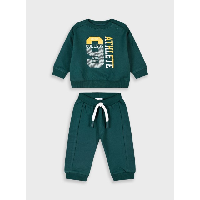 Baby fleece tracksuit | PINE