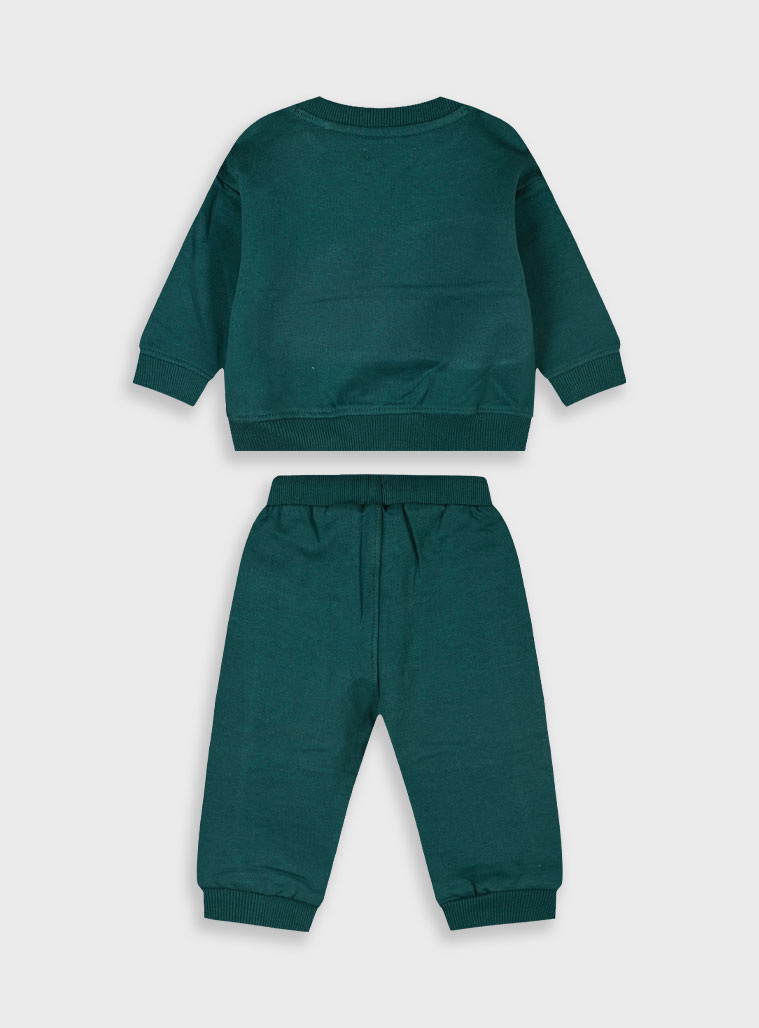 Baby fleece tracksuit | PINE