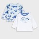 Βρεφικό σετ 2 μπλούζες | ΑΝ.ΜΠΛΕ