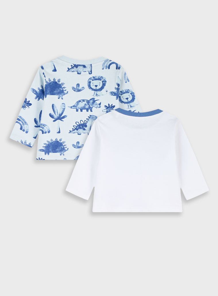 Βρεφικό σετ 2 μπλούζες | ΑΝ.ΜΠΛΕ