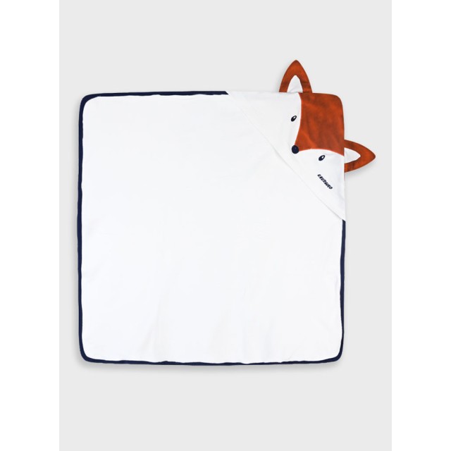 Βρεφική μπουρνουζοπετσέτα | ΛΕΥΚΟ