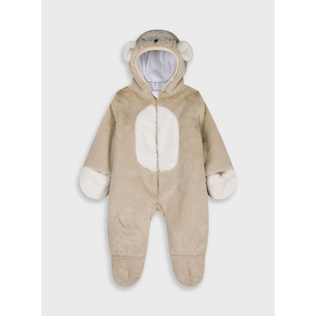 Baby outdoor romper | VANILLA