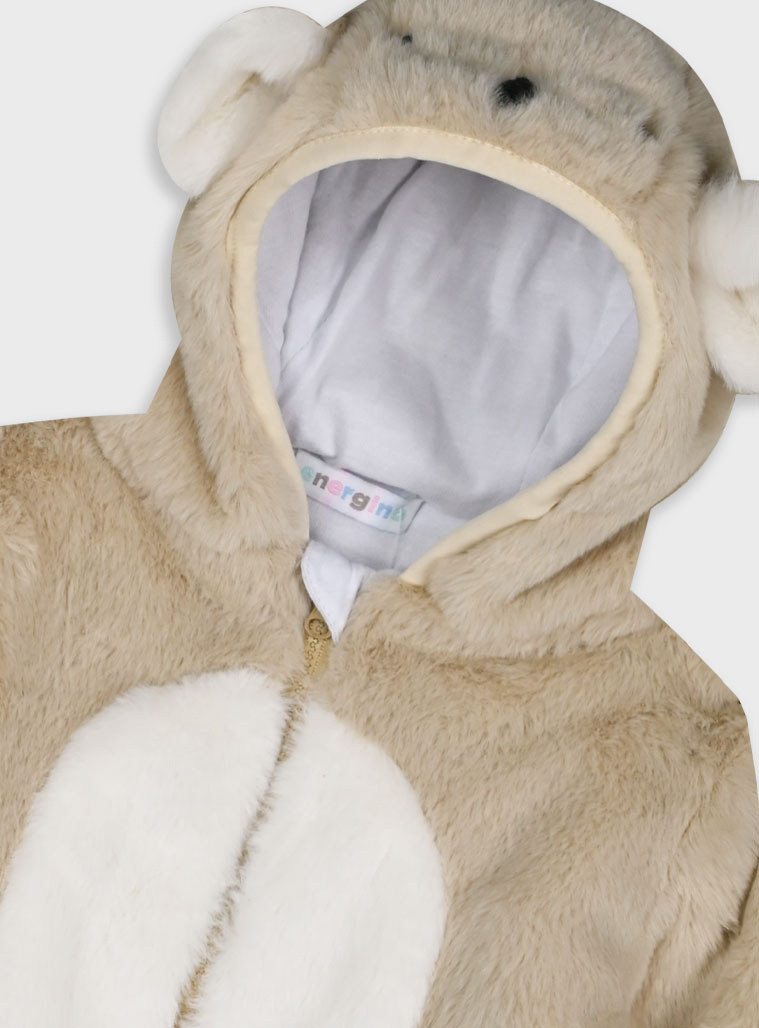 Baby outdoor romper | VANILLA