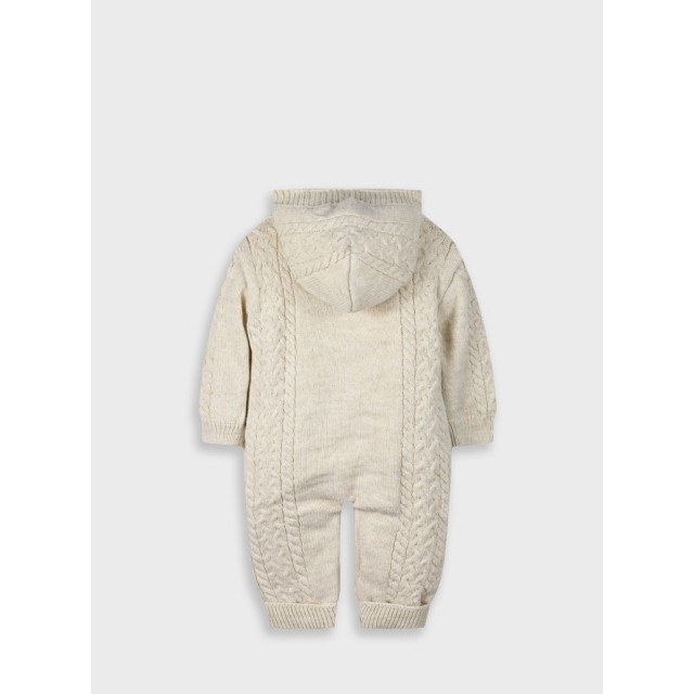 Βρεφική πλεκτή φόρμα εξόδου | ΒΑΝΙΛΙΑ