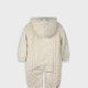 Baby knit outdoor romper | VANILLA