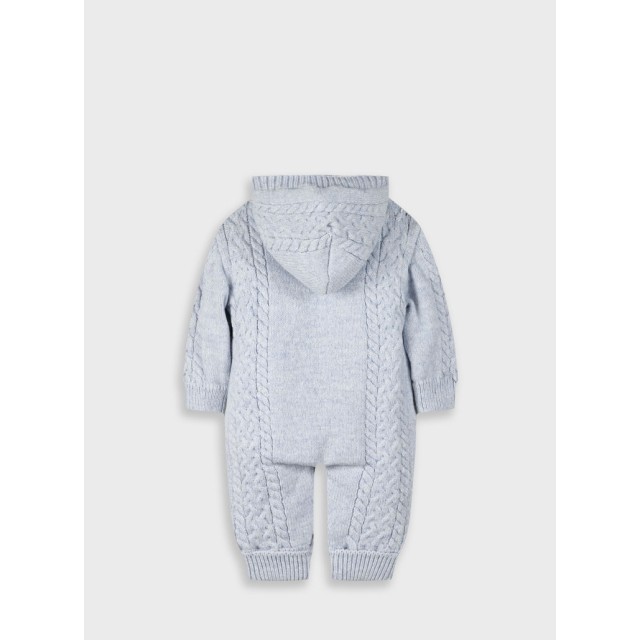 Βρεφική πλεκτή φόρμα εξόδου | ΑΝ.ΜΠΛΕ