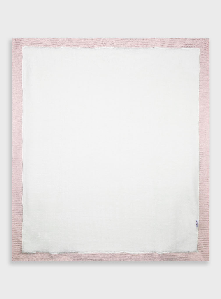 Baby knit blanket | Rosa