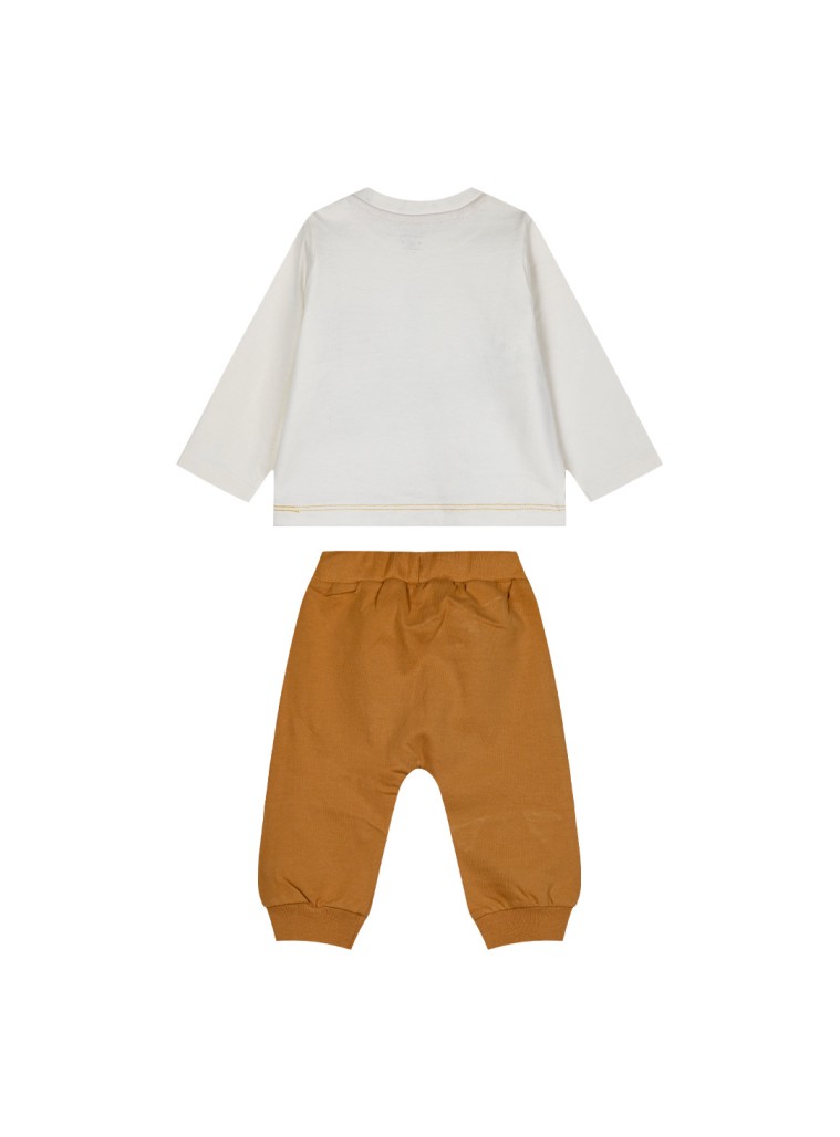 Βρεφικό σετ 2 τεμάχια με τύπωμα για αγόρι (0-18 μηνών) | ΜΕΛΙ