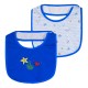 Baby boy΄s 2 piece bib (one size) | ROYAL BLUE