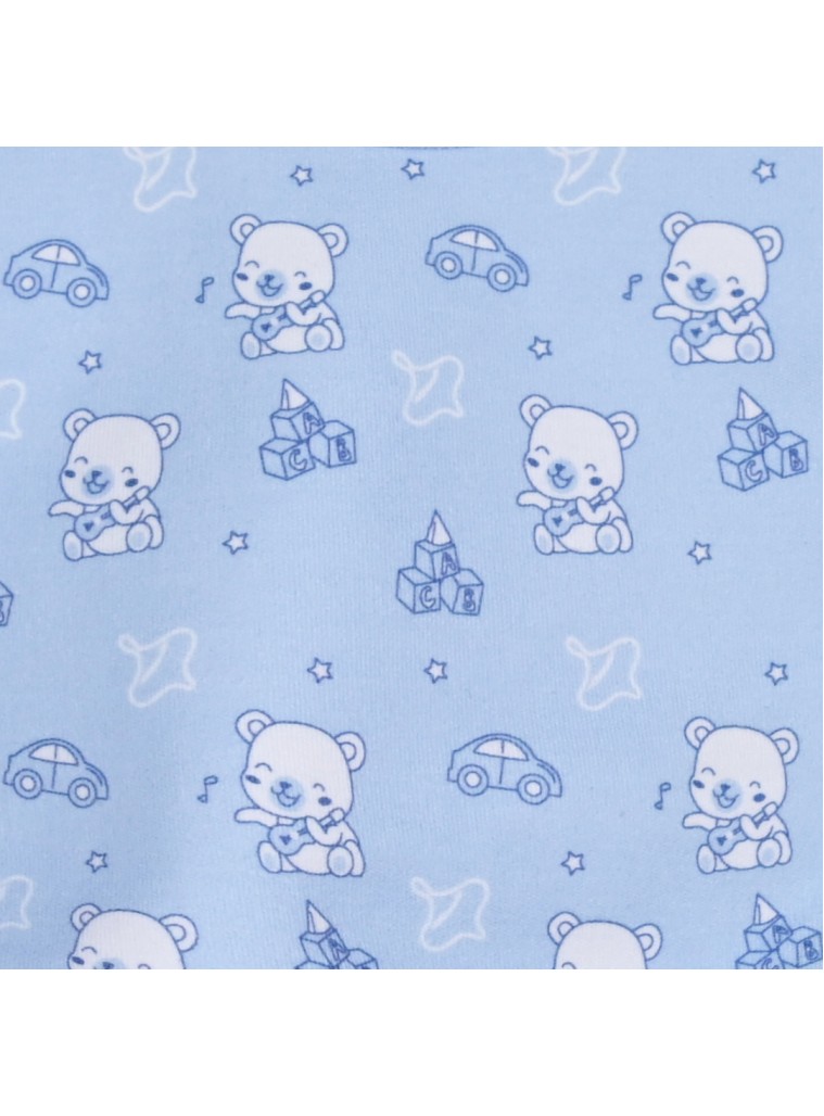 Baby boy΄s 2 piece bib (one size) | LIGHT BLUE