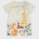 Printed romper for baby boys (0 - 15 months) | ALL OVER PRINT