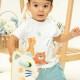 Set t-shirt and shorts for baby boys (3 - 18 months) | MINT GREEN