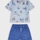 Set t-shirt with shorts | INDIGO