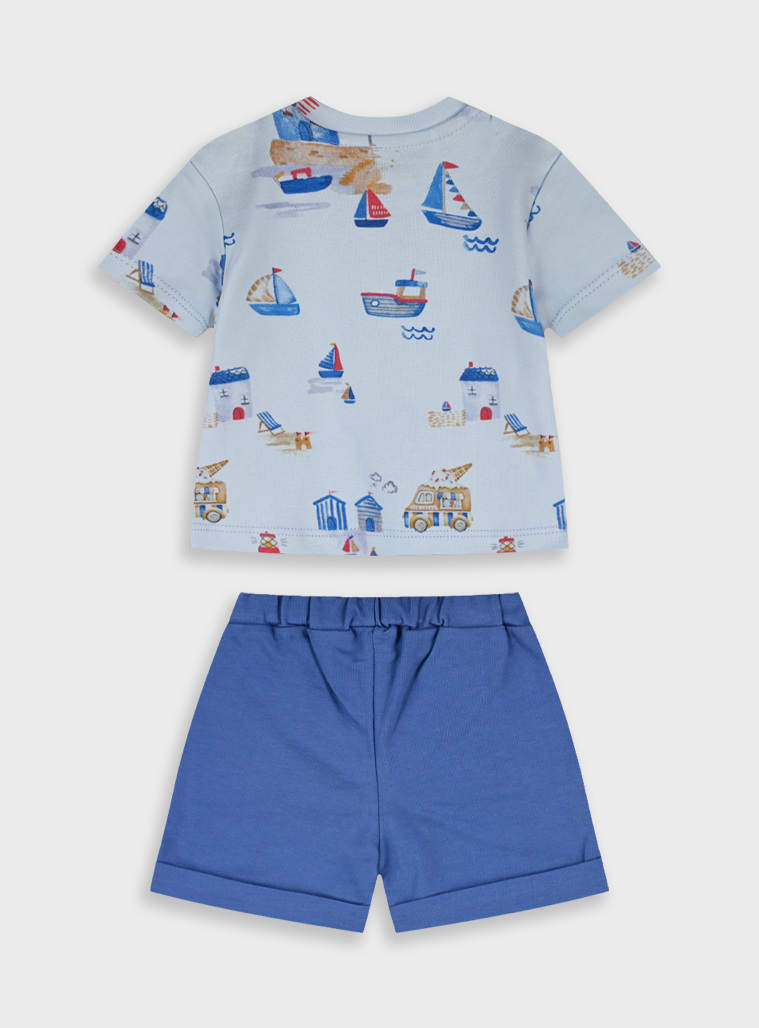Set t-shirt with shorts | INDIGO