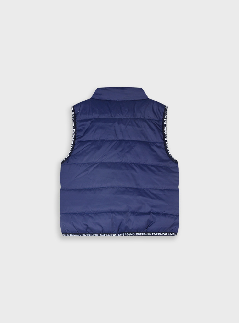 Sleeveless coat | NAVY