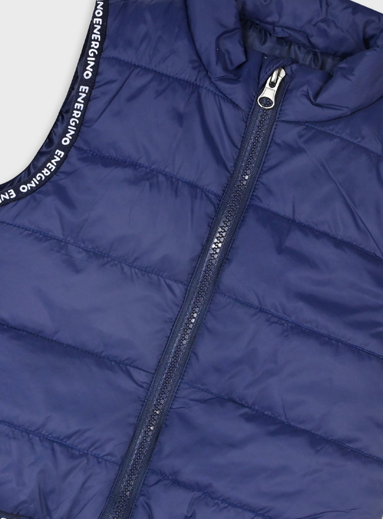 Sleeveless coat | NAVY