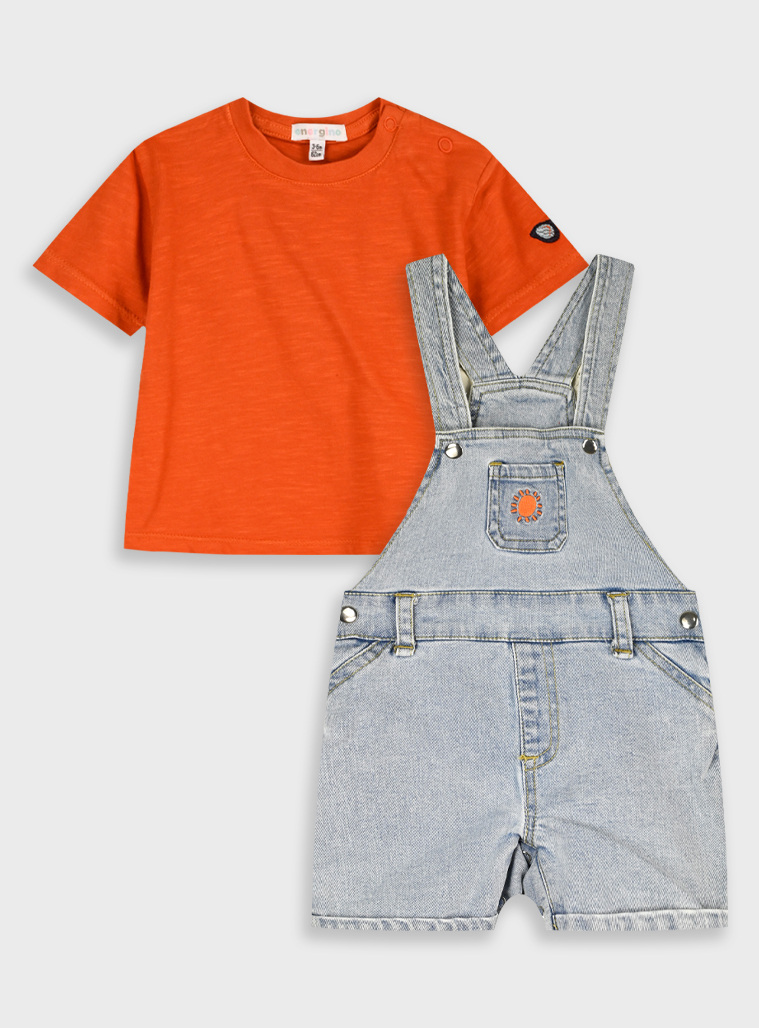 Σετ μπλούζα με σαλοπέτα | ΣΚΟΝΙΣΜΕΝΟ ΣΙΕΛ