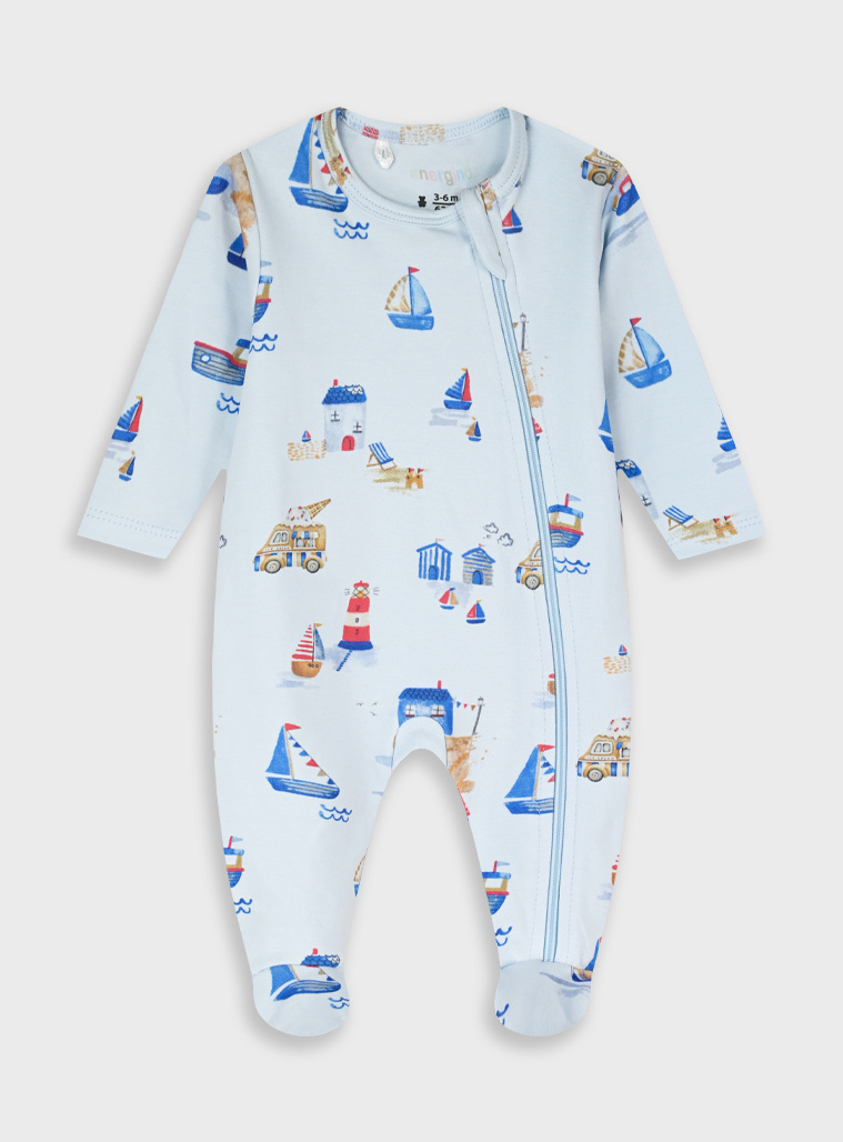 Printed romper | AQUA