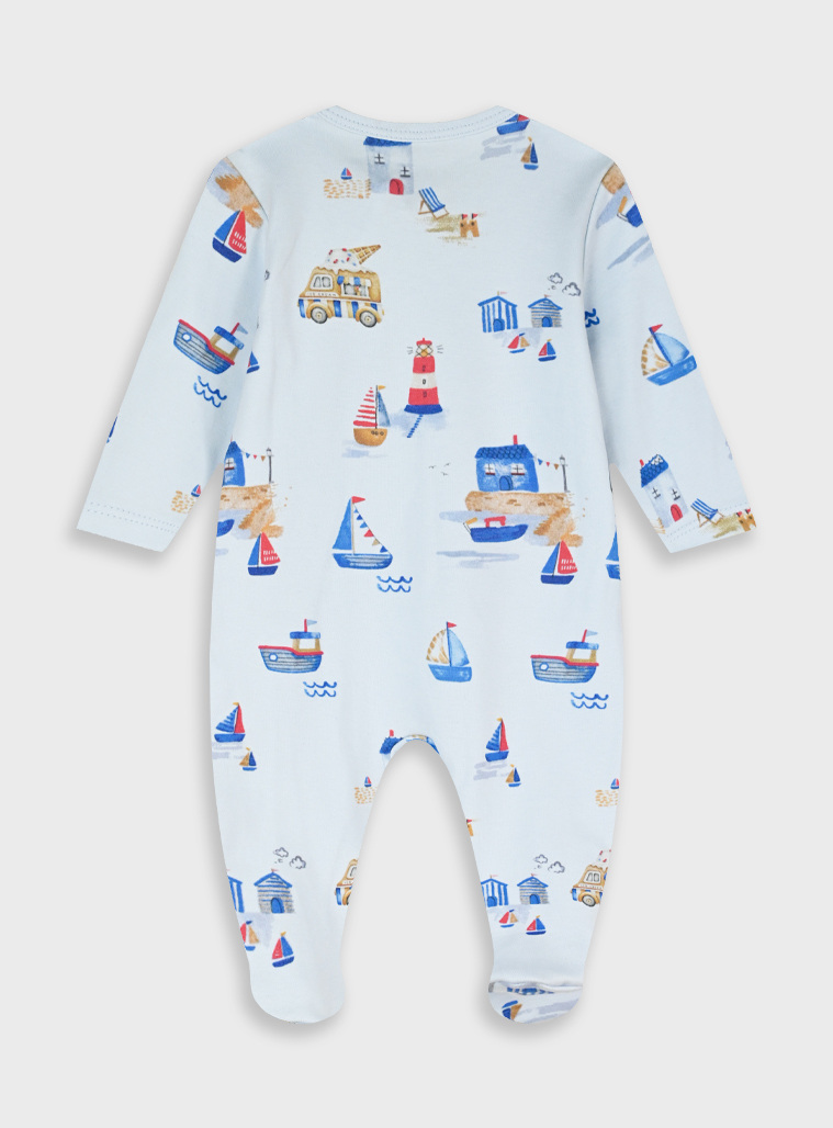 Printed romper | AQUA