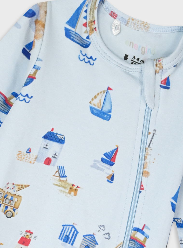 Printed romper | AQUA