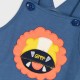 Set t-shirt with dungarees | ROYAL BLUE
