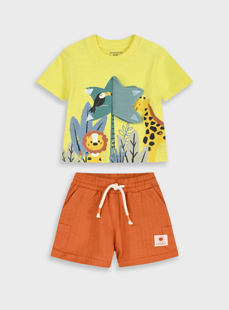 Set t-shirt with shorts | SAFRAN
