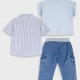 Set of 3 | BLUE DENIM