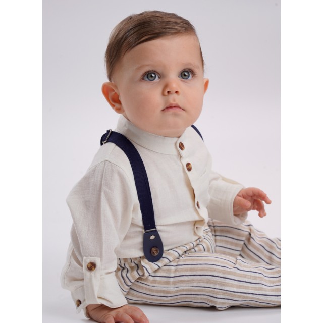 Set shirt and pants | STRIPPED PRINT