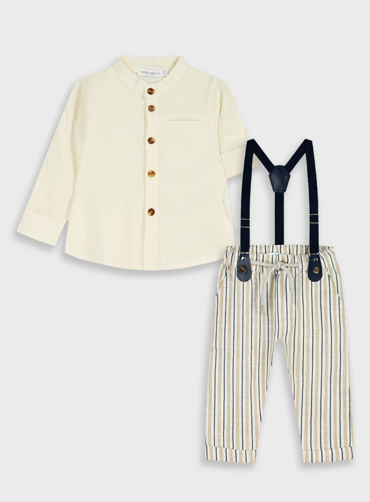 Set shirt and pants | STRIPPED PRINT