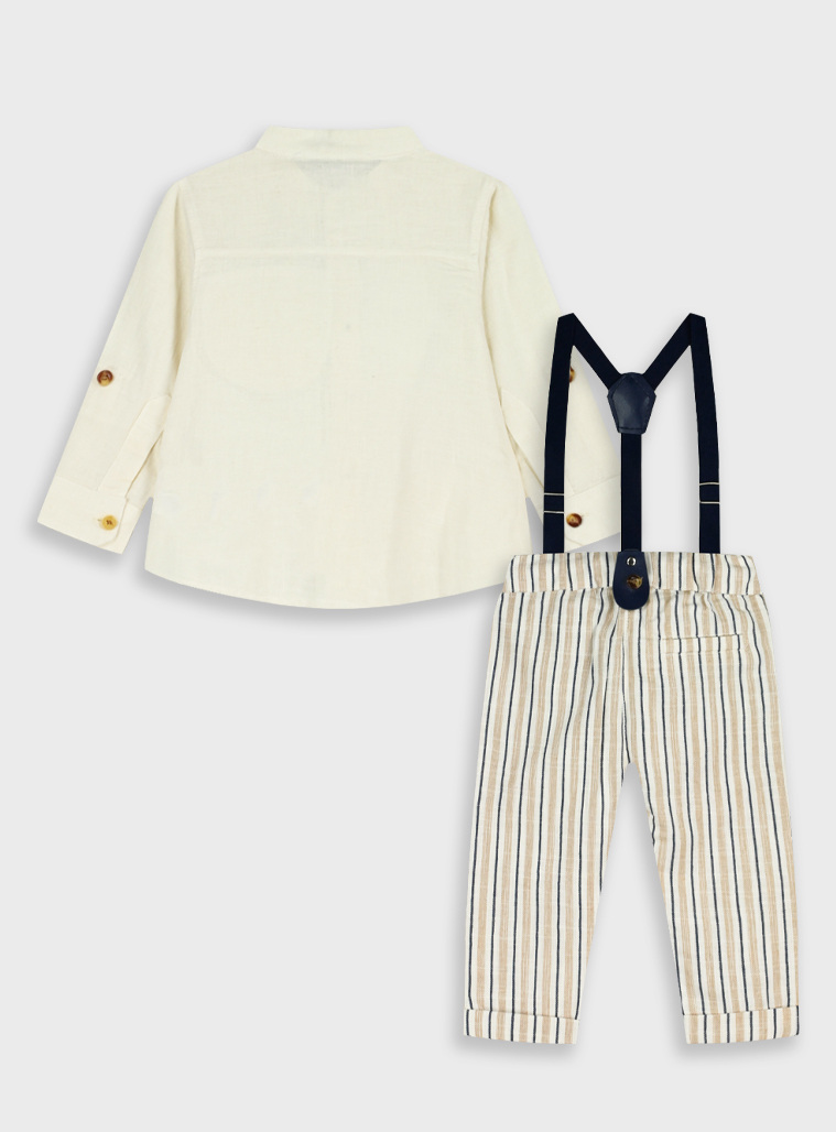 Set shirt and pants | STRIPPED PRINT