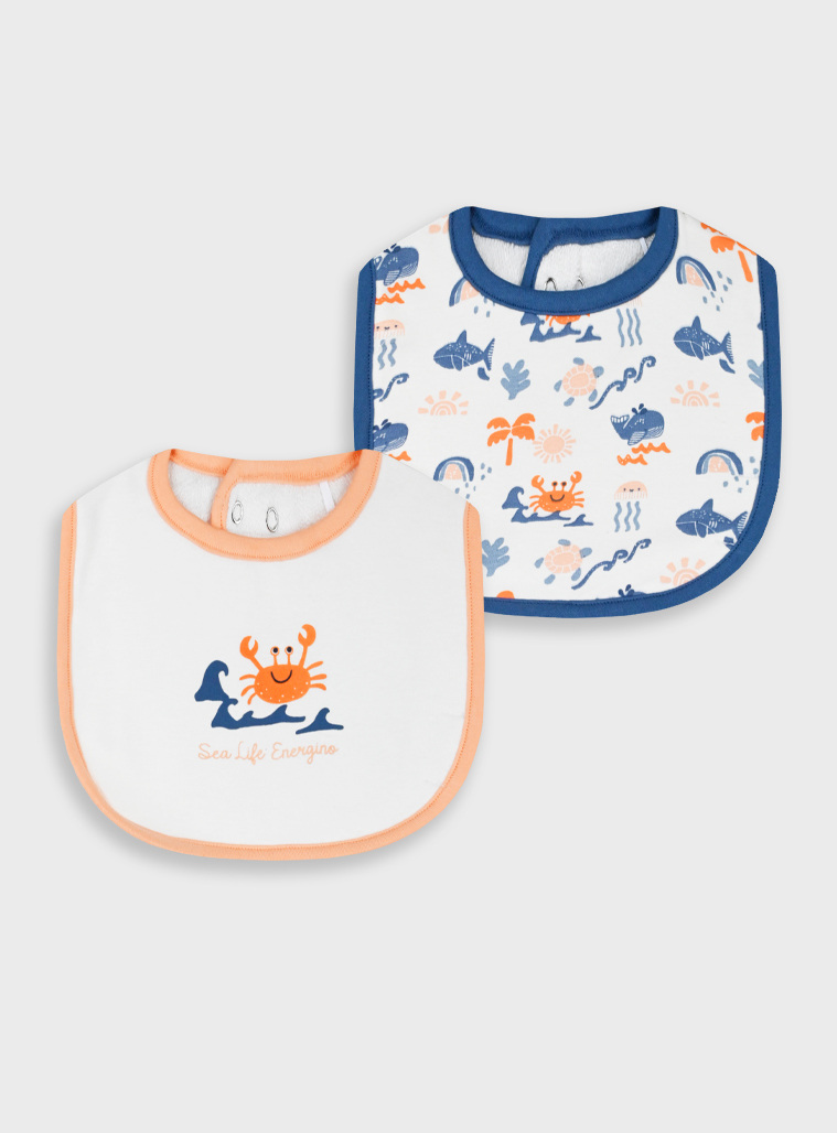 Set of 2 bibs | ALL OVER PRINT