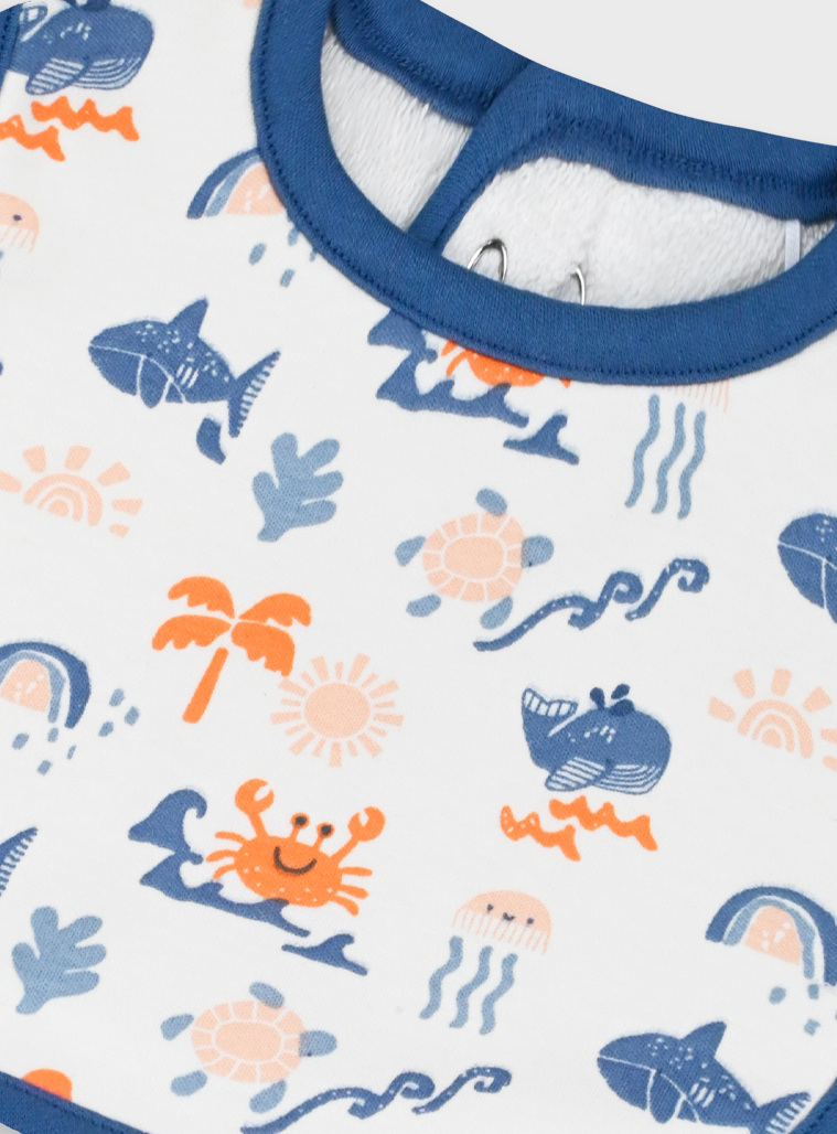 Set of 2 bibs | ALL OVER PRINT